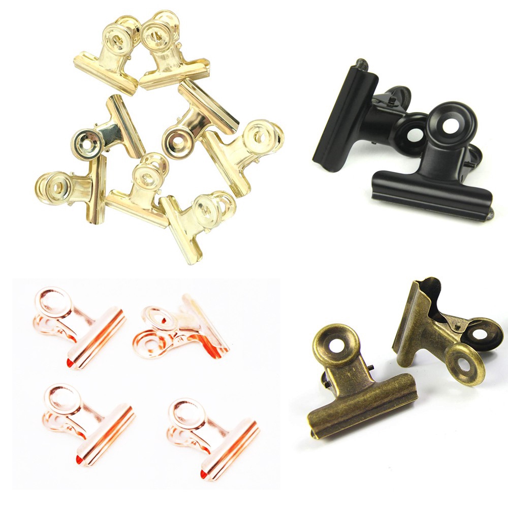 gold binder clips