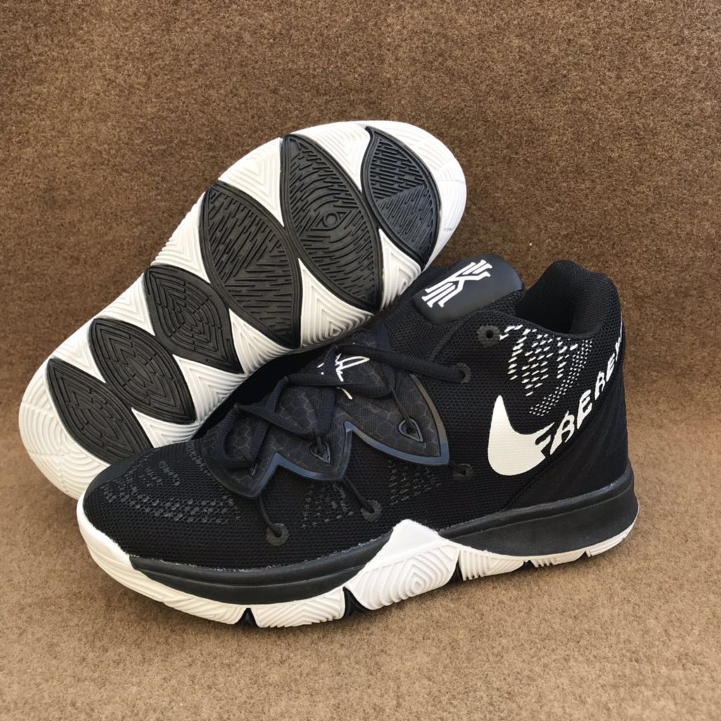 black white kyrie 5