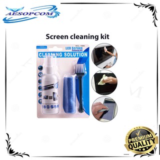 Laptop Screen and LCD Cleaning cleaner Kit 3 IN 1