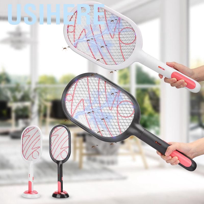 rechargeable bug zapper racket