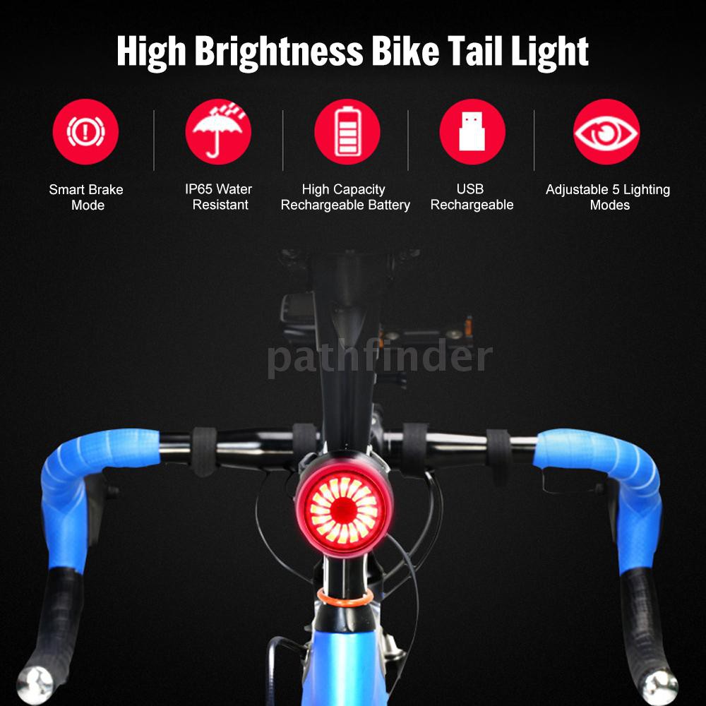 rear bike light usb