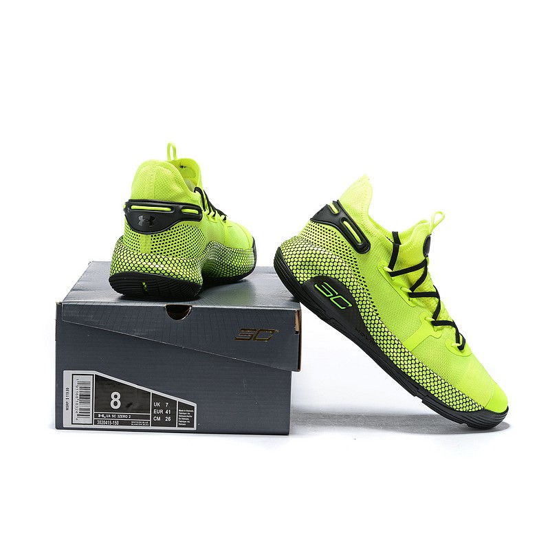 curry 6 neon green
