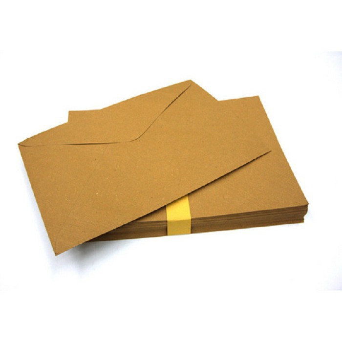 Documentary Brown Long Envelope 50pieces in a pack | Shopee Philippines