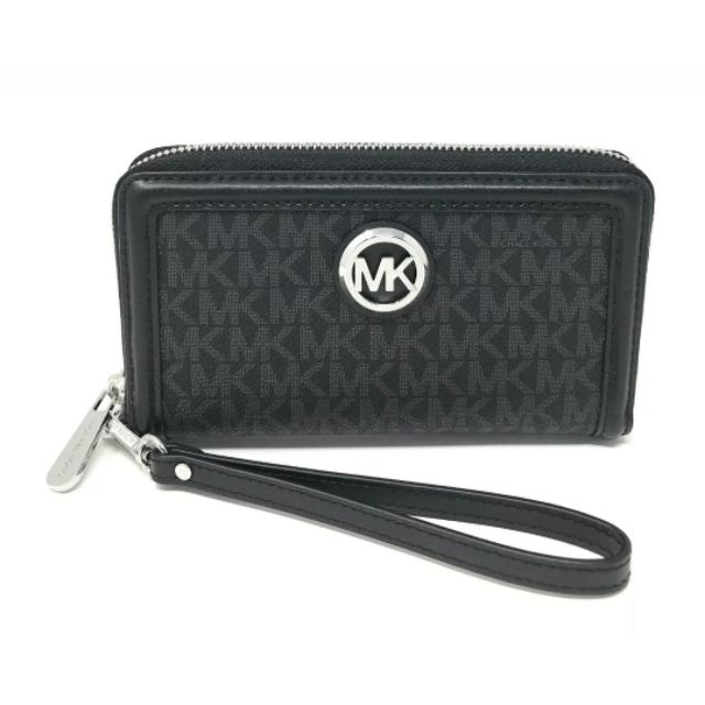 michael kors large flat phone wristlet