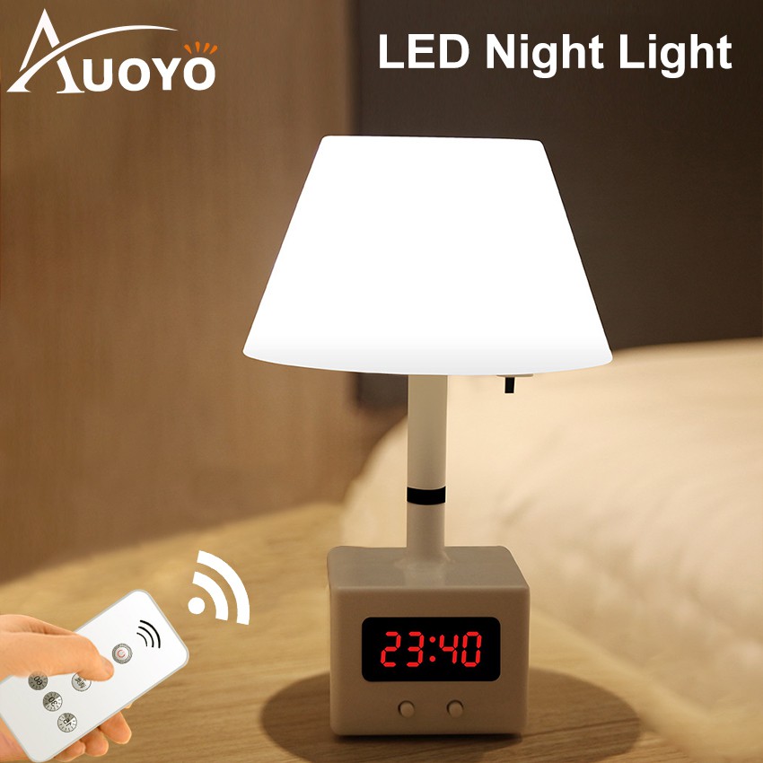 Auoyo Table Lamp Rechargeable Table 