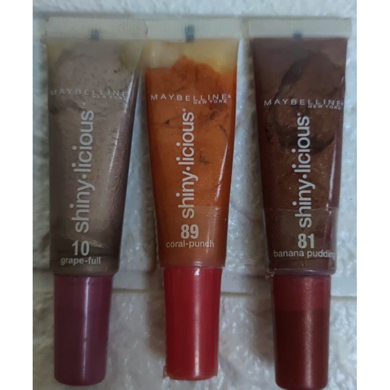 Clearance Sale Maybelline Shiny.Licious lipgloss Shopee Philippines