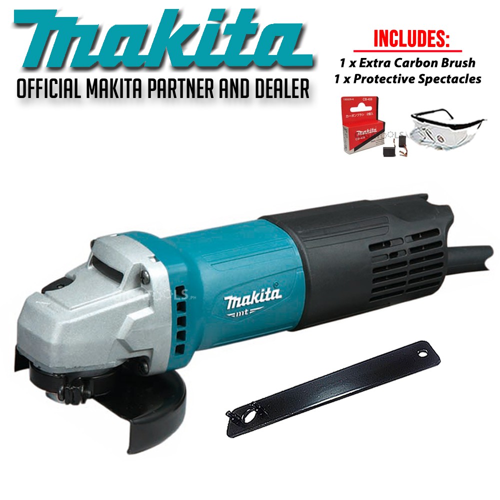 New 2021 Makita M0910B Angle Grinder 4" 540W With Makita Carbon Brush ...