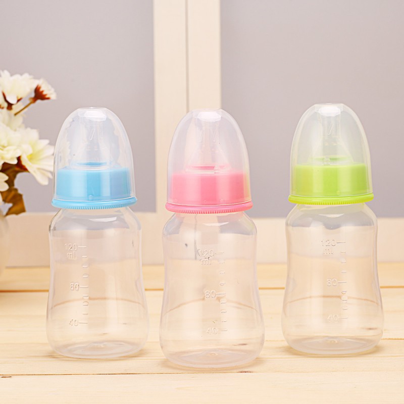 120ml Baby Nipple Bottles Fresh Food Milk Feeder Tool Safe Baby