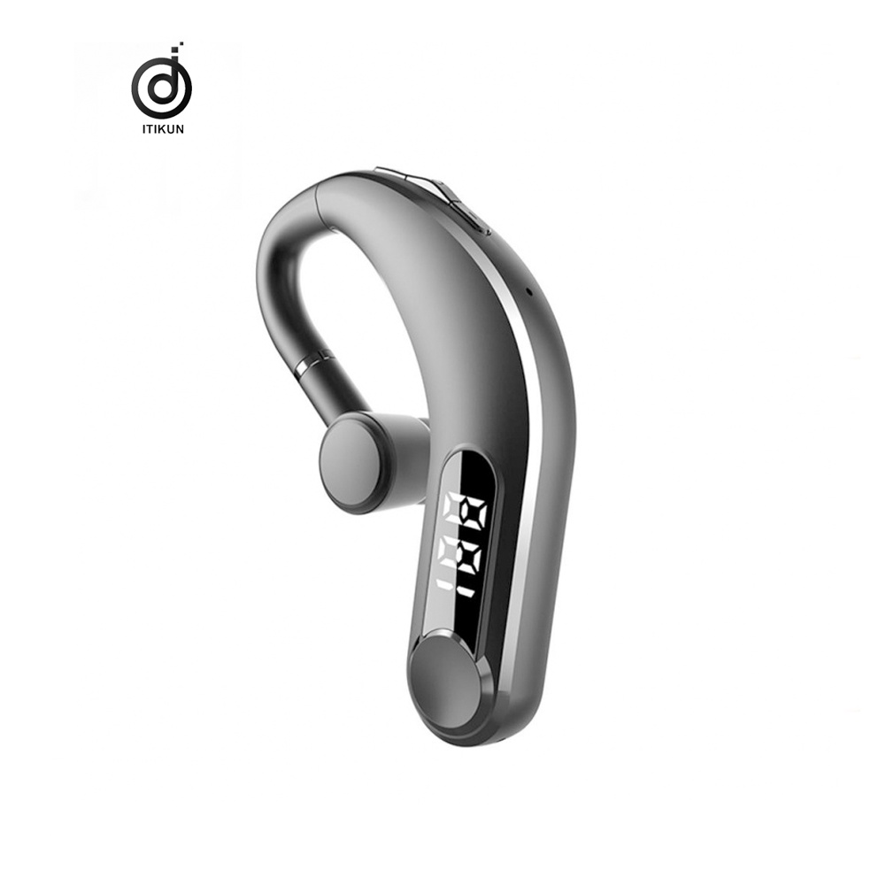 Itikun Wireless Bluetooth Earbuds Single Ear Headset Ear Hook Hanging
