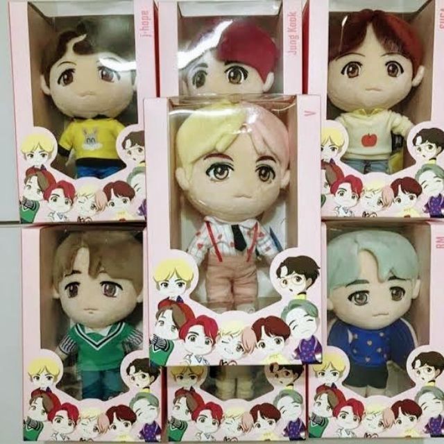 bts jungkook plush doll