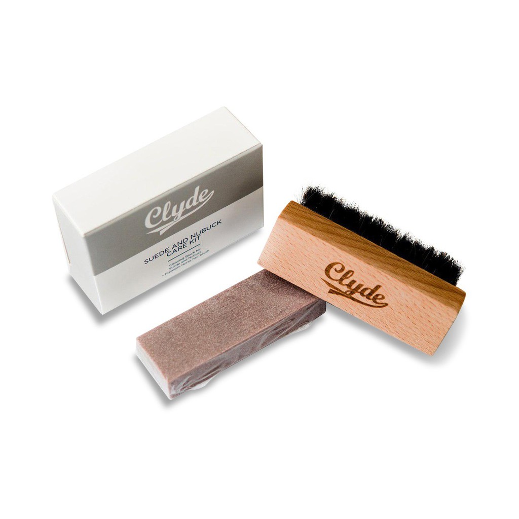 Clyde Suede and Nubuck Care Kit Shoe Cleaner and