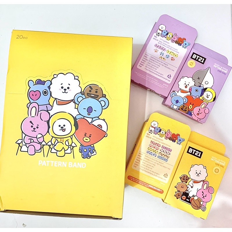 Official BT21 Bandaid Band aid | Shopee Philippines