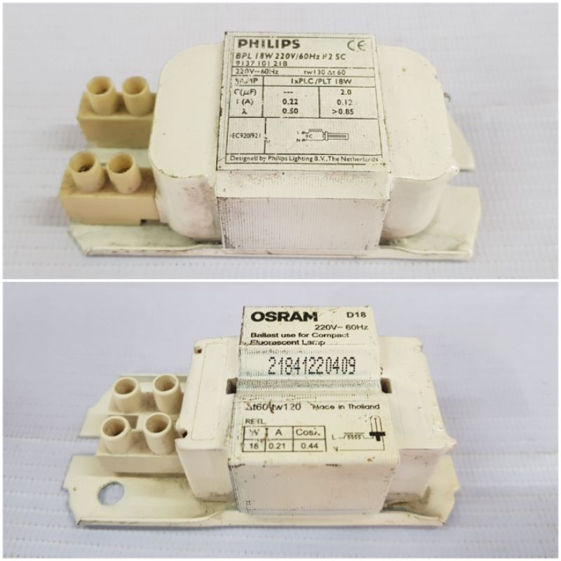 Philips Osram 18w 18 Watts Ballast Pinlight Compact
