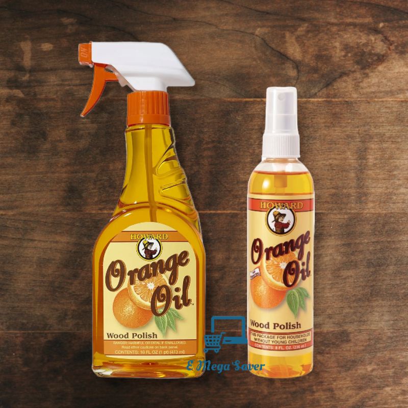 Howard Orange Oil Wood Polish Shopee Philippines