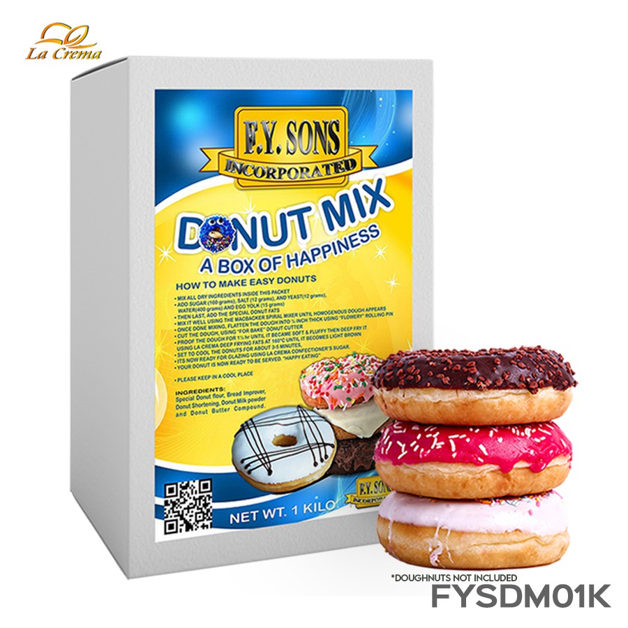 Donut Mix Ready To Use FY SONS 1kg Shopee Philippines