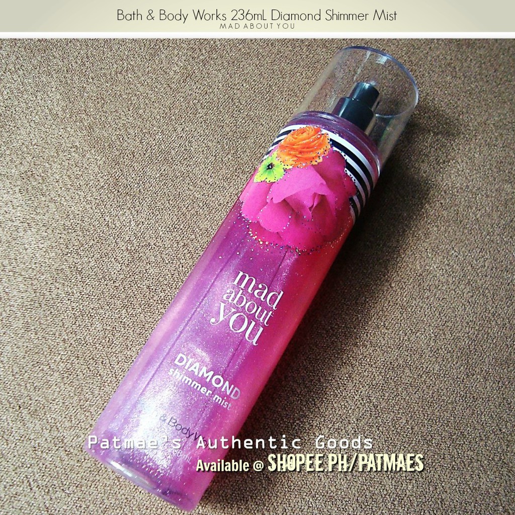 Bath And Body Works Diamond Shimmer Mist Mad About You 236ml