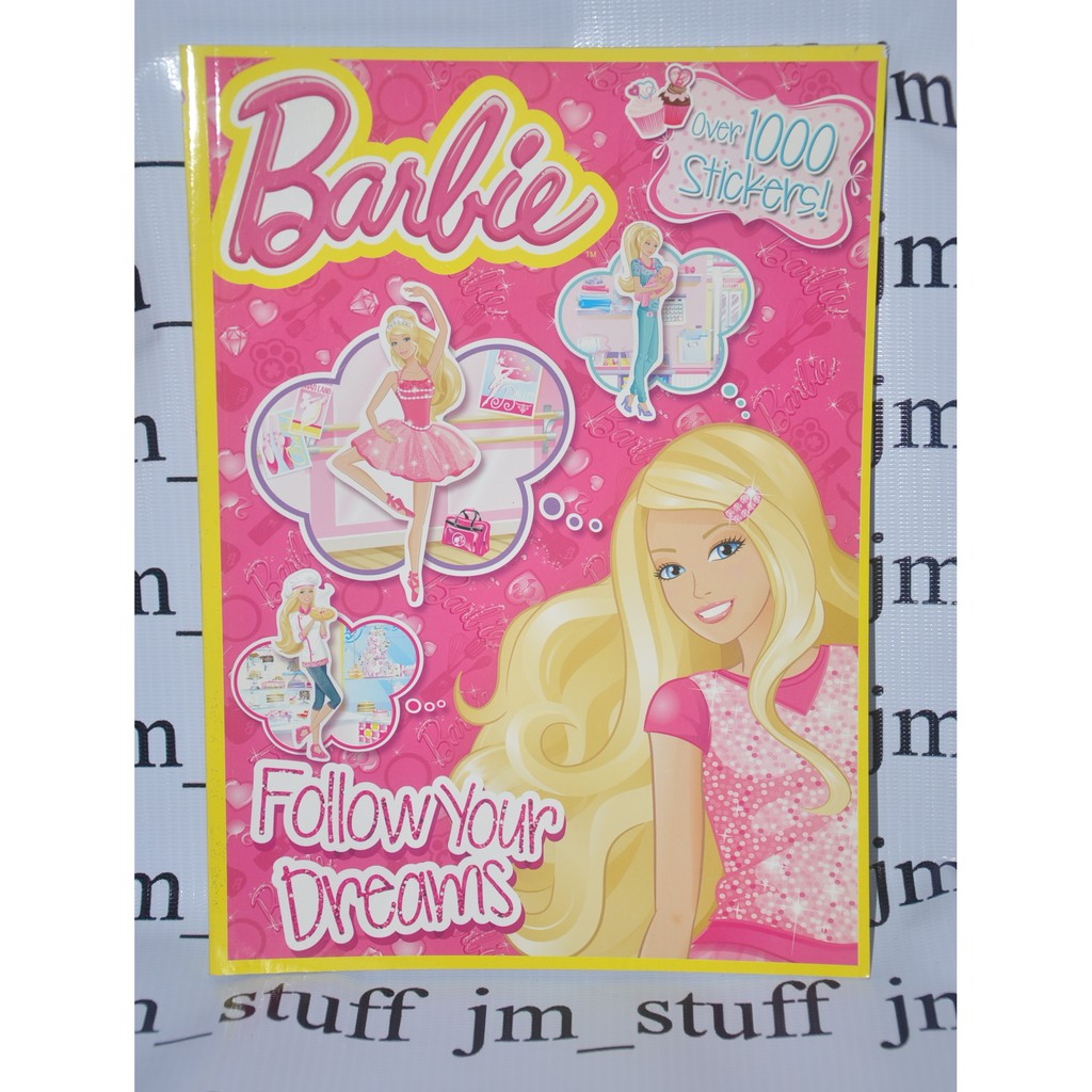 barbie 1000 stickers