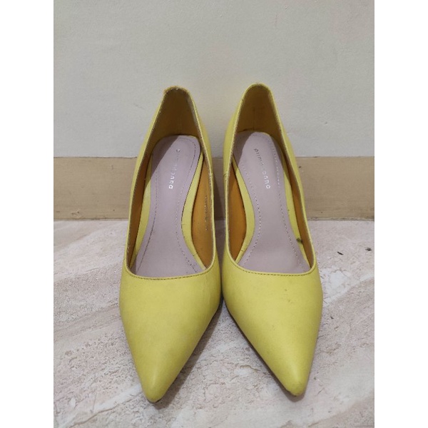 Yellow Primadonna Heel (Used) | Shopee Philippines