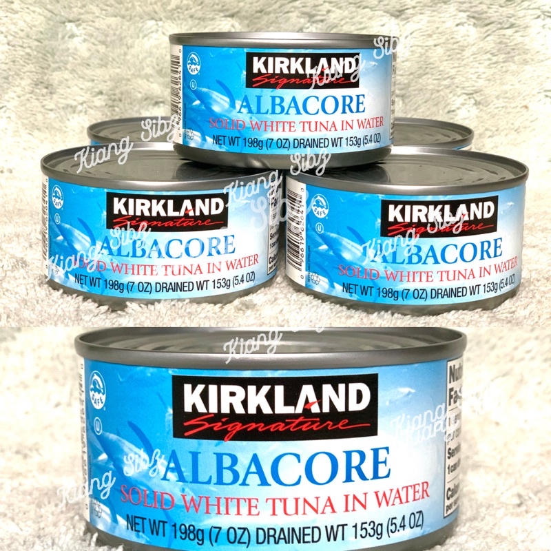 KIRKLAND SIGNATURE ALBACORE SOLID WHITE TUNA IN WATER ( SOLD PER PIECE