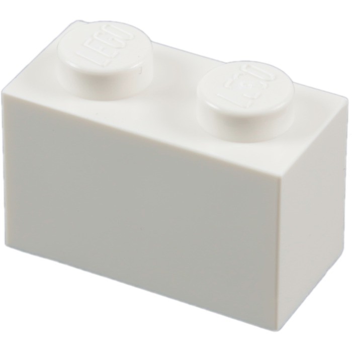 Lego White 1x2 Brick | Shopee Philippines