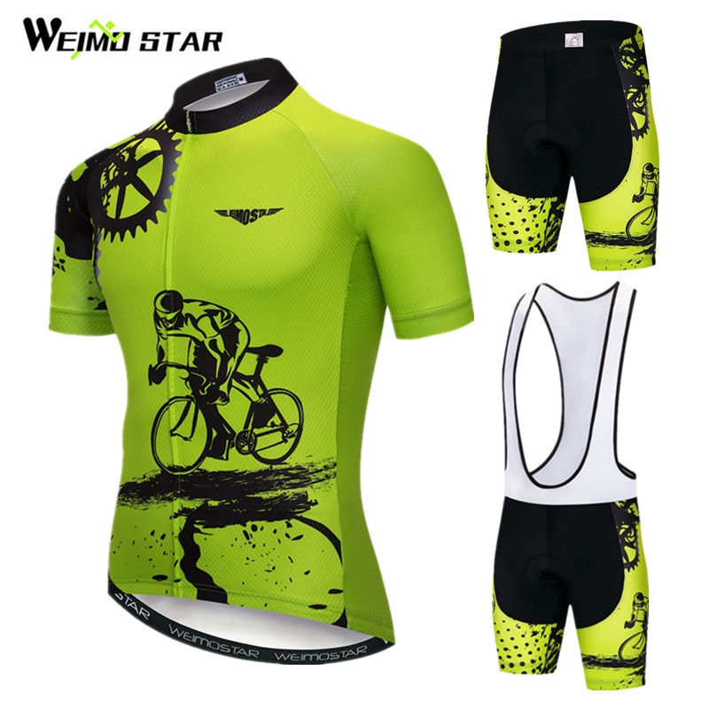 mtb jersey and shorts