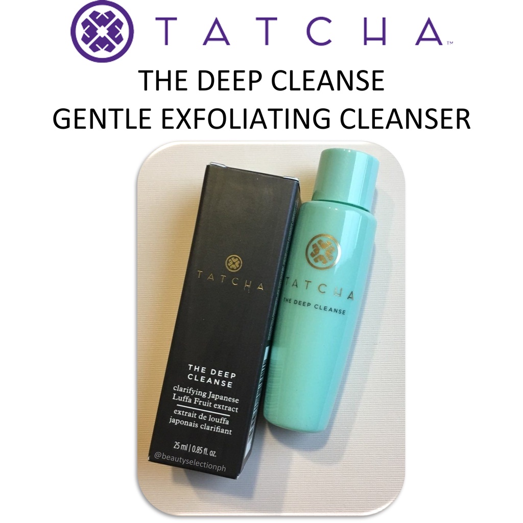 Tatcha THE DEEP CLEANSE Gentle Exfoliating Cleanser 25ml Shopee