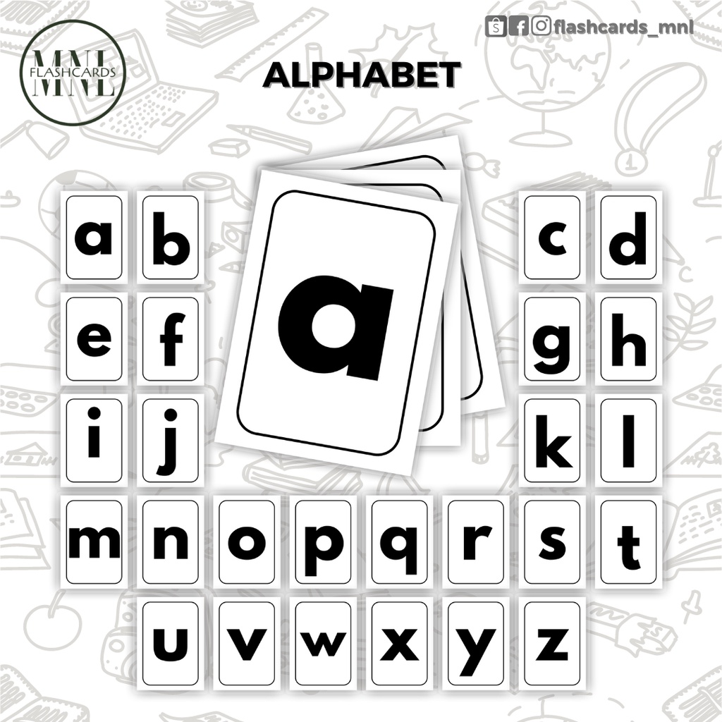 alphabet-small-letters-fully-laminated-flashcards-black-and-white-only