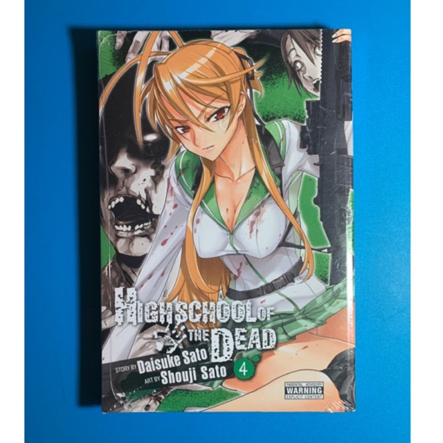 18+] Highschool of the Dead Manga Vol 4 | Shopee Philippines