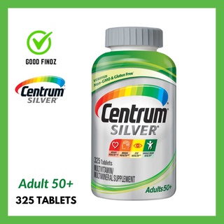 Centrum Silver for Age 50+ Multivitamin Complete Vitamins A to Z Vitamin C Zinc Vitamin A from USA