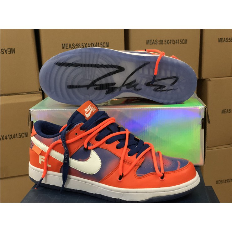 nike sb dunk low x off white