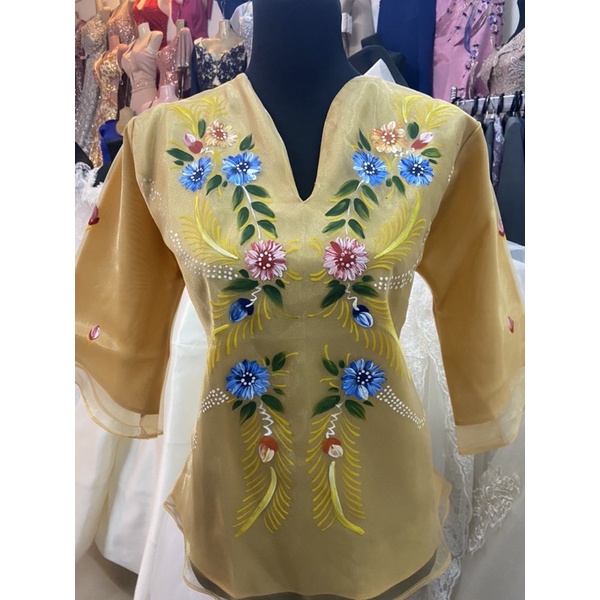 filipiniana sleeves called
