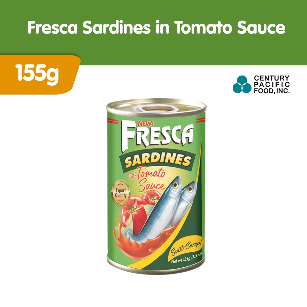 Fresca Sardines In Tomato Sauce 155g Shopee Philippines
