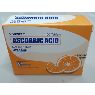 ASCORBIC ACID 500MG (VONWELT) | Shopee Philippines