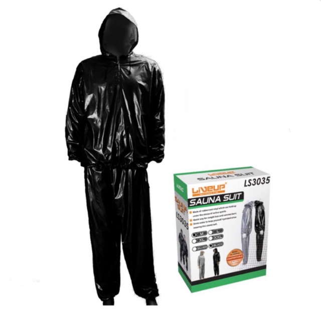 Live Up LS3035 Sauna Suit with Hood Shopee Philippines