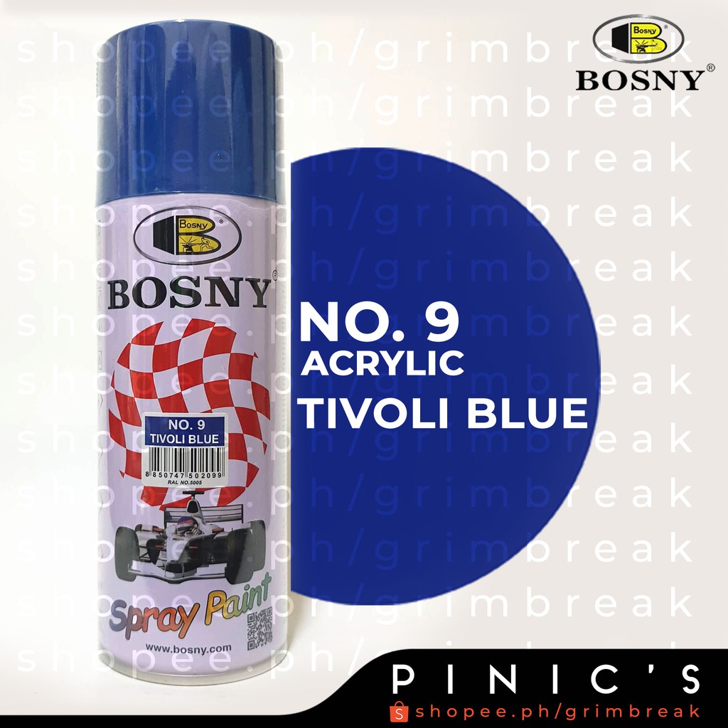 Bosny Tivoli Blue (Other colors are available as well) Shopee Philippines