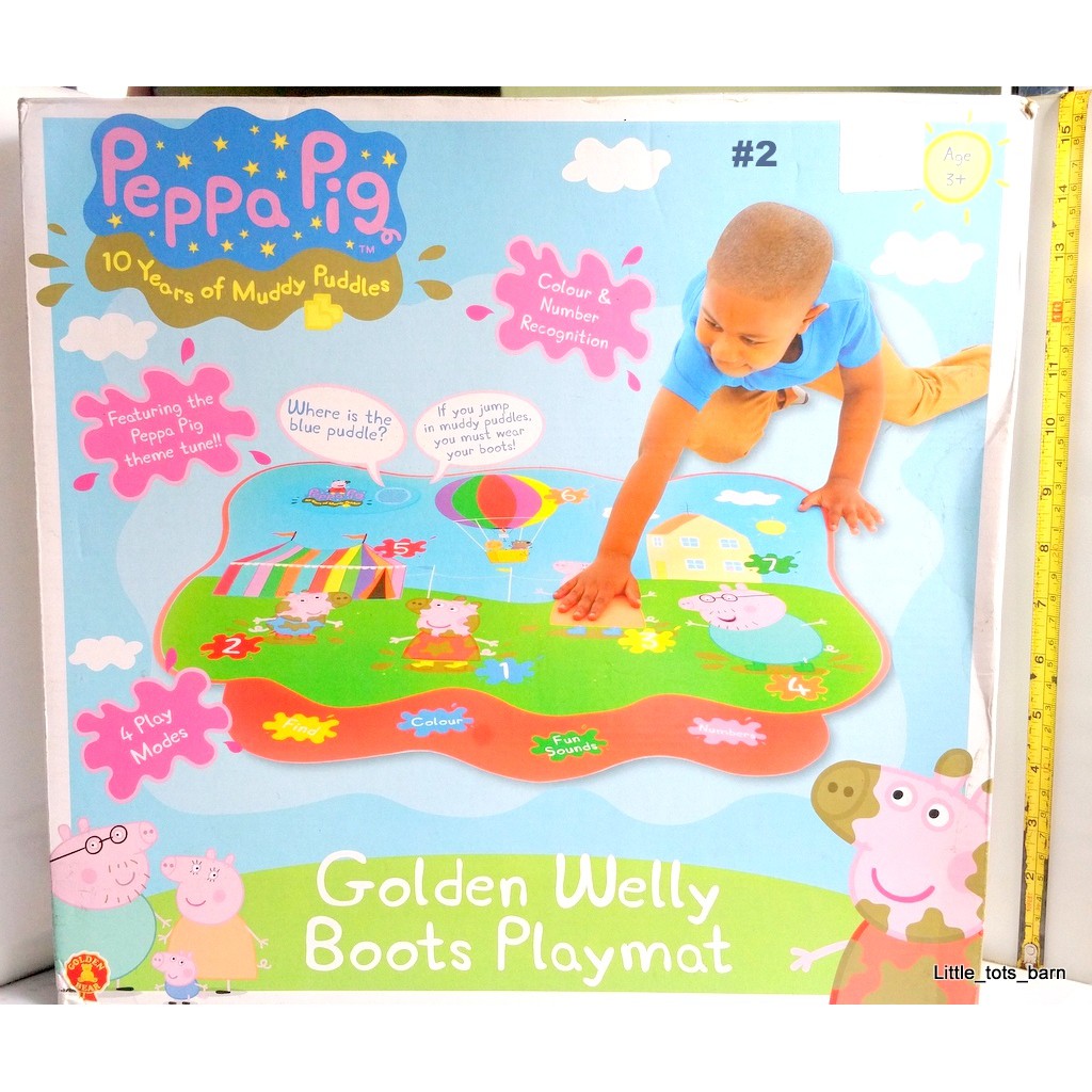 peppa pig play mat