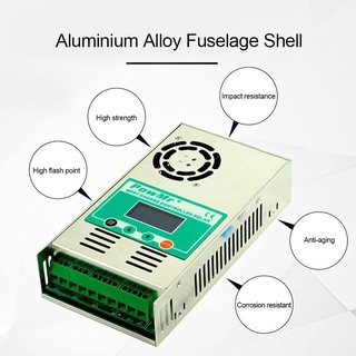 Power 60a Solar Charge Controller Mppt 12v 24v 36v 48v Auto Max Pv 190 Vdc Support Lead Acid Lifepo4 Battery With Fan Good Quality One Year Warranty #5