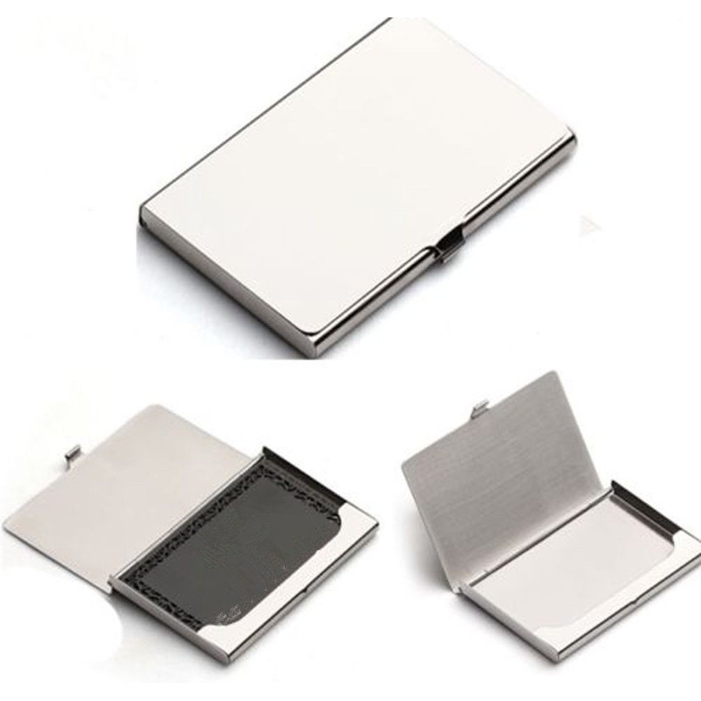 Credit Card Holder Diadia Stainless Steel Wallet Business Name Credit ID Card Holder Case