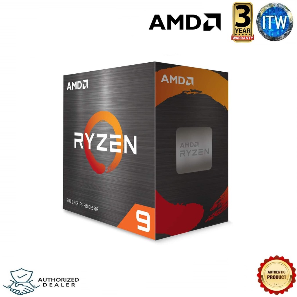 AMD RYZEN 9 5900X 12 CORE 24 THREAD UNLOCKED DESKTOP PROCESSOR visual data 8