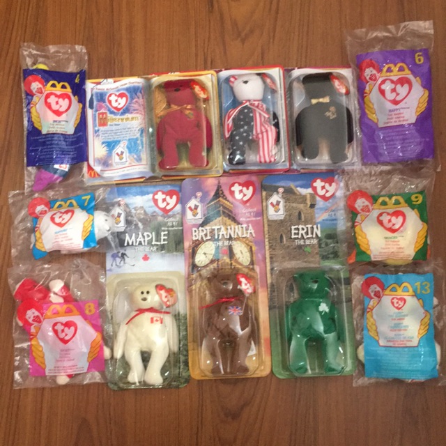 mcdonalds beanie babies 2000