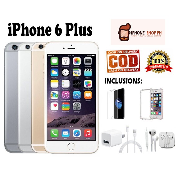 Original Apple Iphone 6 Plus Gpp Lte Fu Cod Not Refurbished Shopee Philippines