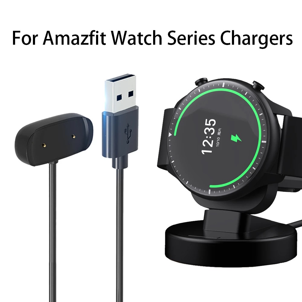 Portable Fast Charging Dock Chargers for Amazfit GTS/GTR/T-Rex Pro/GTR ...