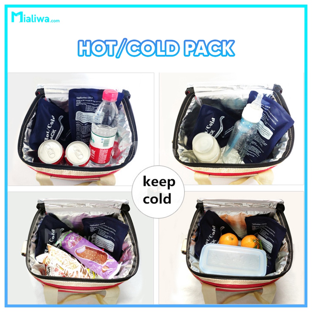 Hot And Cold Compress Bag Reusable Gel Pack Microwavable Freezable