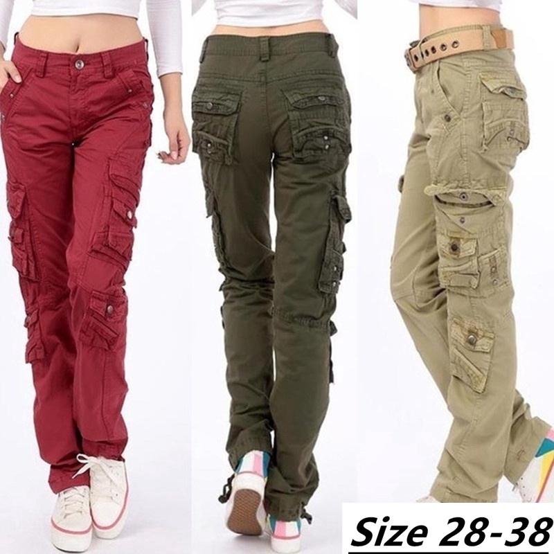 women's plus size cargo pants