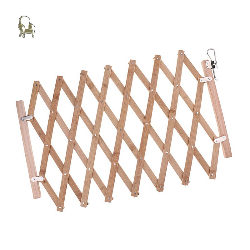 wooden accordion baby gate