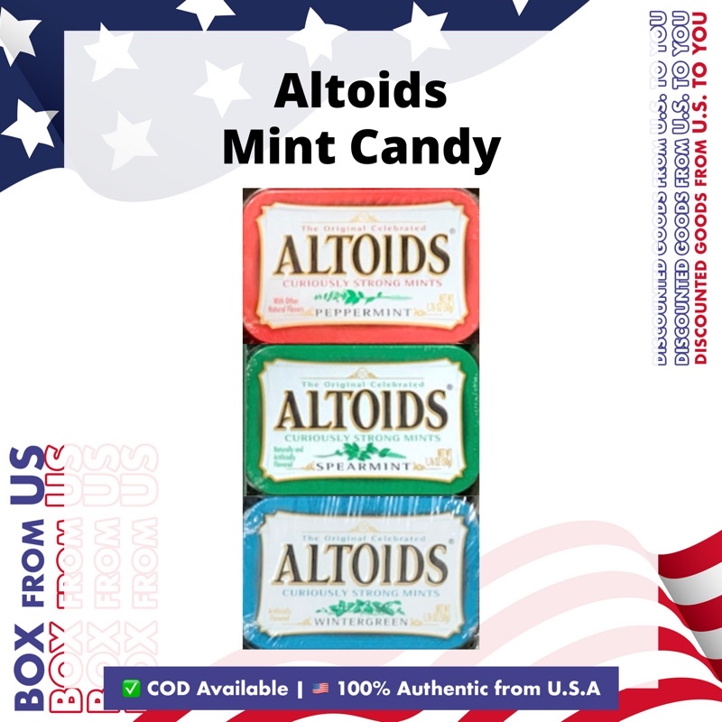 Altoids Mints Candies strong and cool mints Shopee Philippines