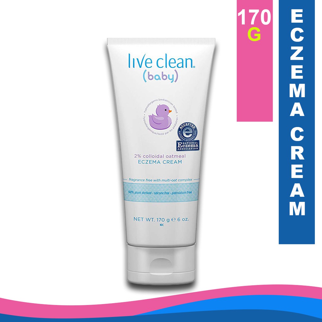 live clean eczema cream