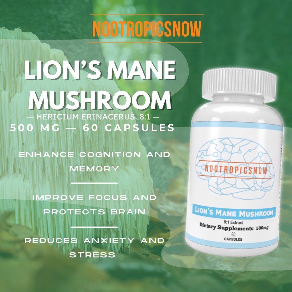 Lions Mane Mushroom Capsules