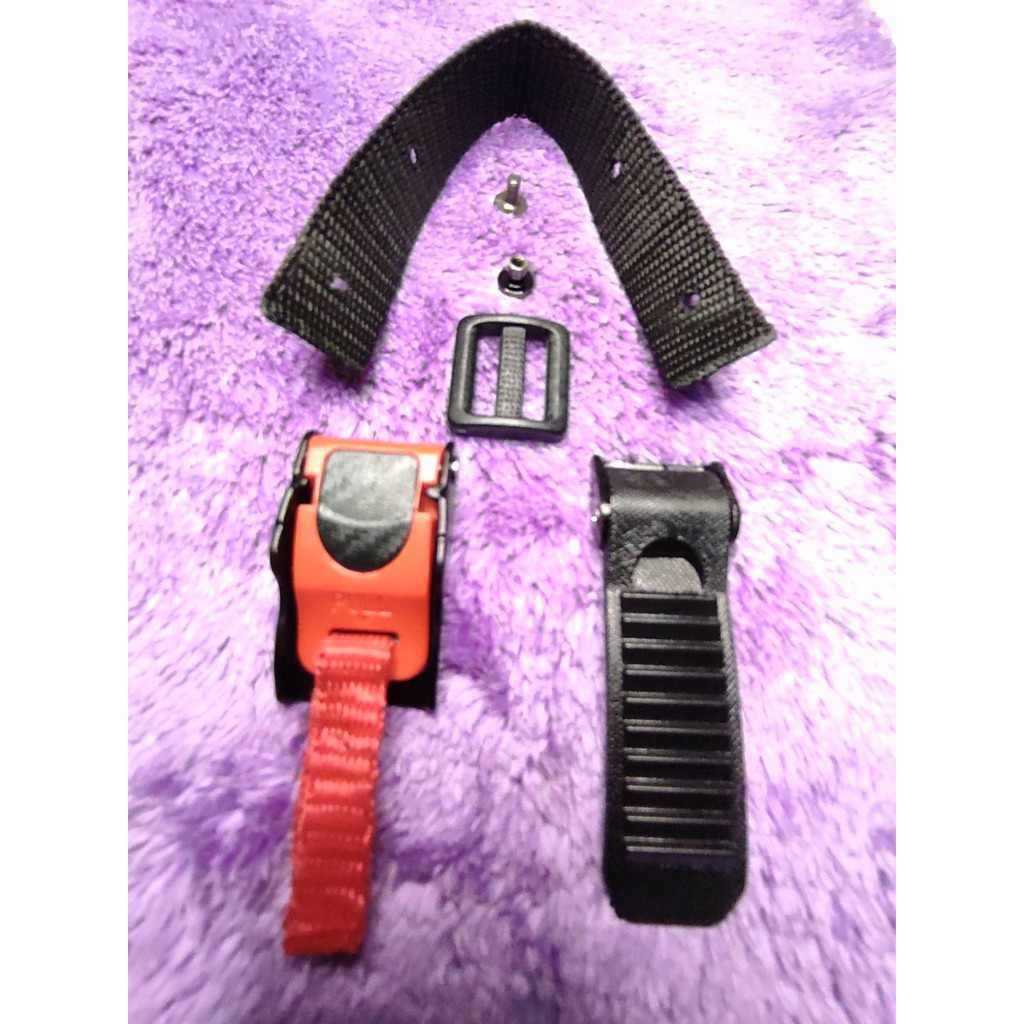 HELMET CHIN LOCK QUICK RELEASE with adjuster, screw and strap Shopee