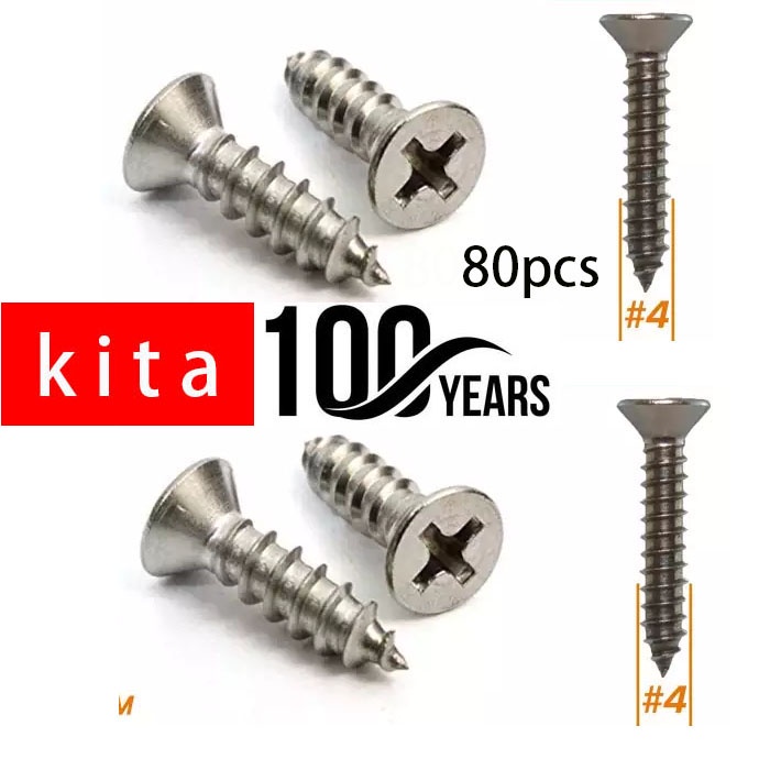 #10 x 5/8" Pan Head Sheet Metal Screws Stainless Steel Slotted Drive Qty 500 